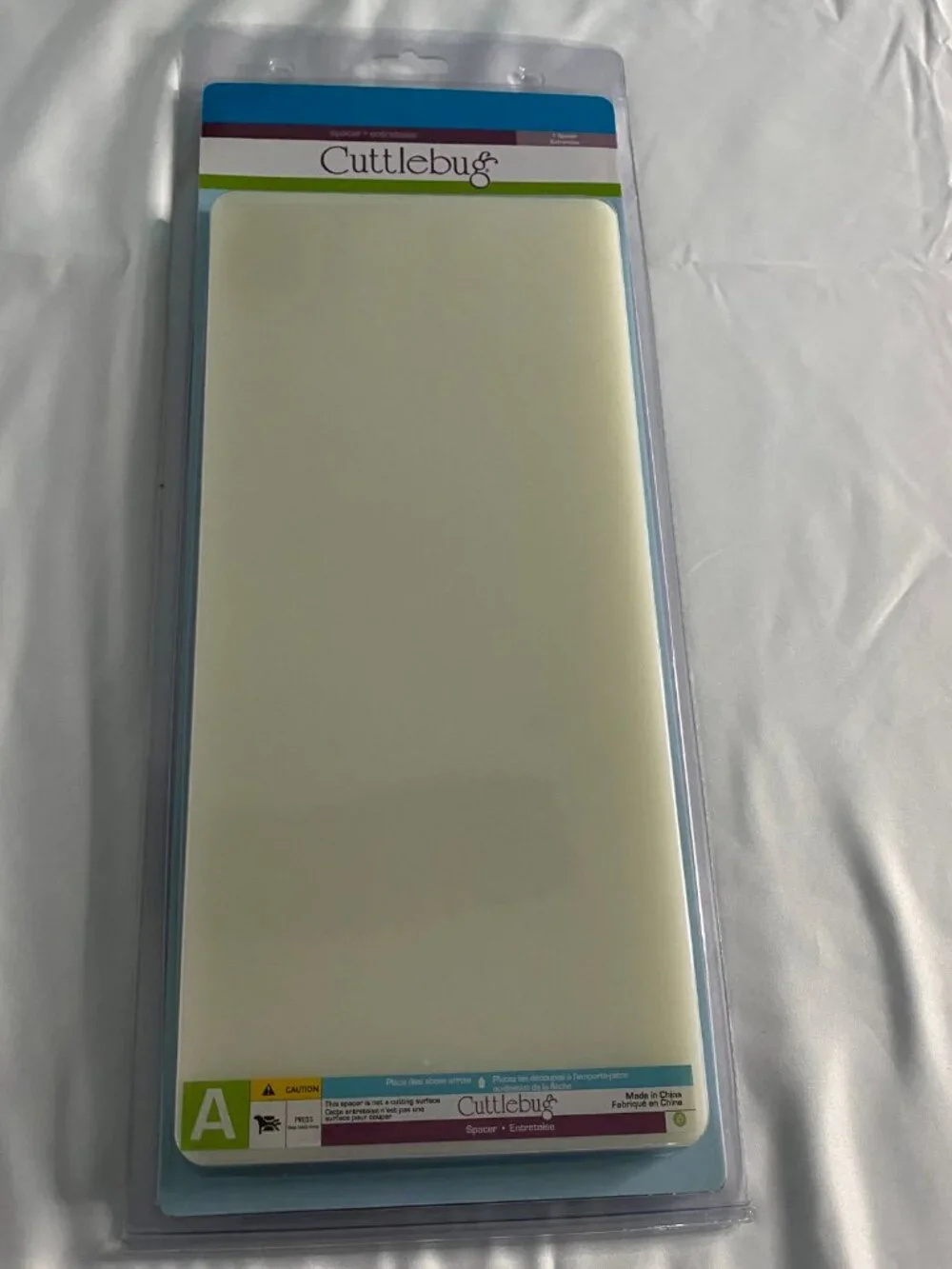 Cuttlebug A B C 6x13 Cutting Plates & Adapter Set